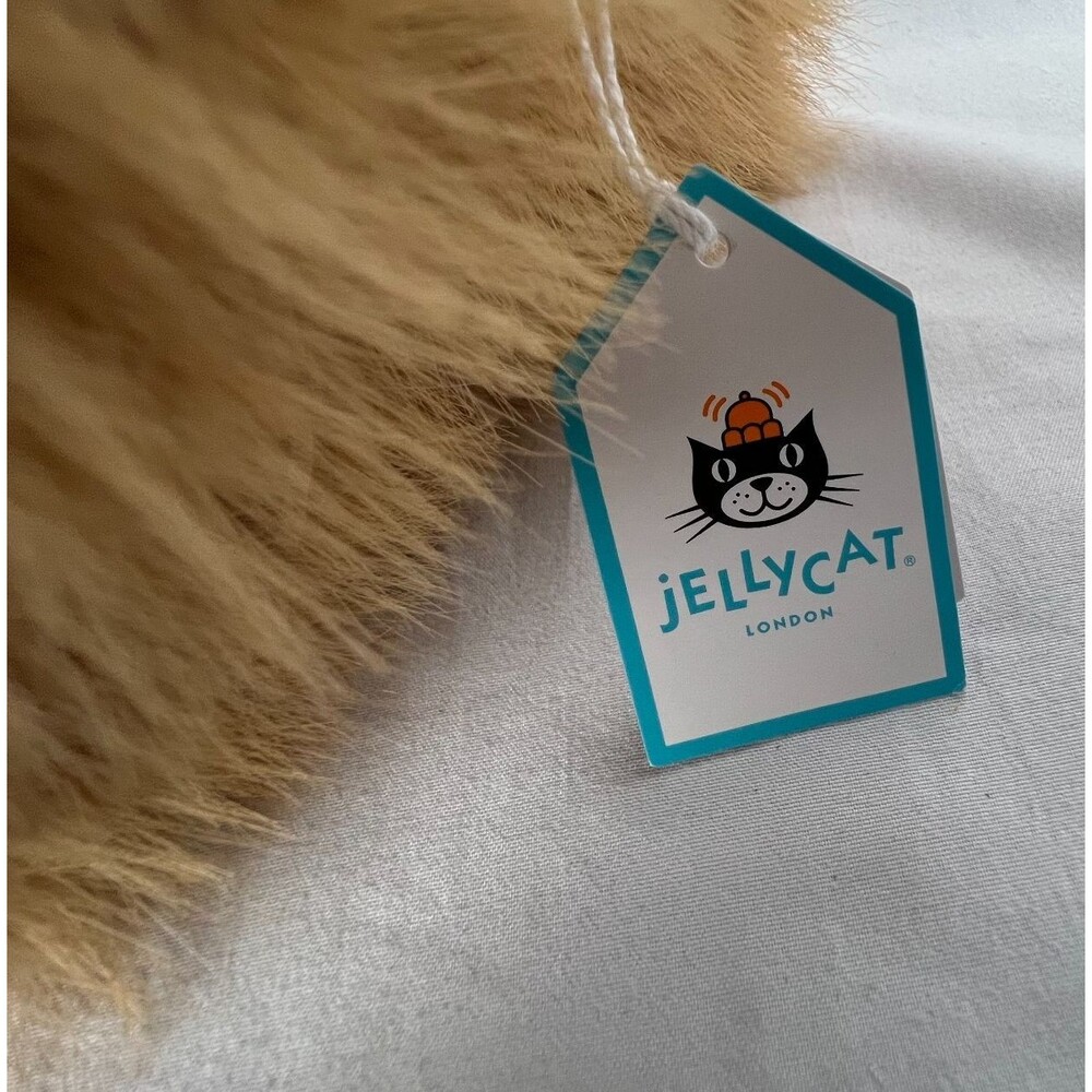 Jellycat Bartholomew Bear Bouffant Medium Plush Stuffed Animal Tag Included - Picture 7 of 12